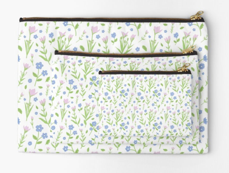 Garden Bliss pouch