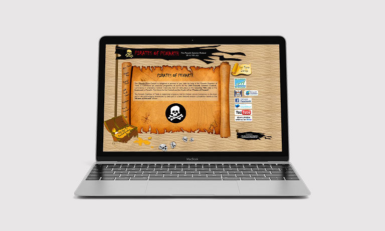 Pirates Of Penarth Laptop